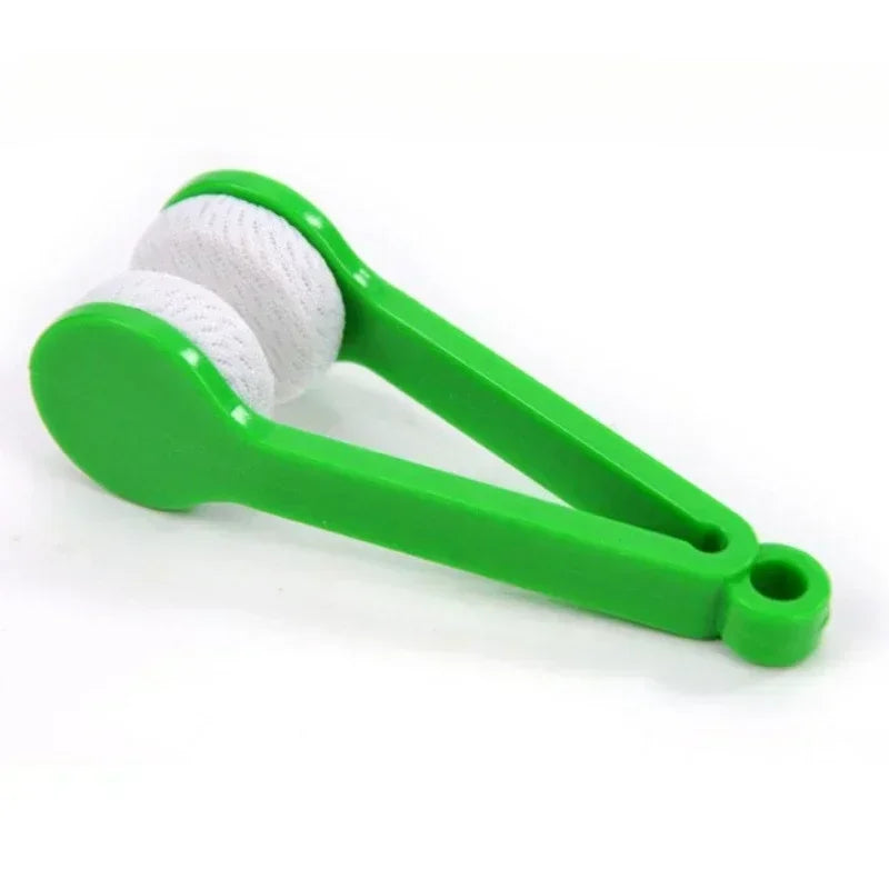 Multi-functional Portable Glasses Wipe Creative Glasses Clean Wipe Superfine Fiber Decontamination Without Trace Dust Brush