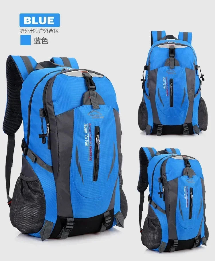 36-55L  Men Women Outdoor Fishing Bags Waterproof Travel Trekking Backpack Climbing Hiking Camping Rucksack Tactical Sports Bags