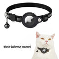Airtag Reflective Pet GPS Collar with Bell Real-Time Tracker for Dogs Cats Puppy Necklace Outdoor Tracking Pet Supplies